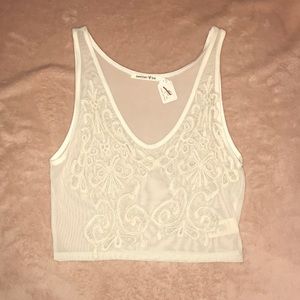 MESH CROP TOP